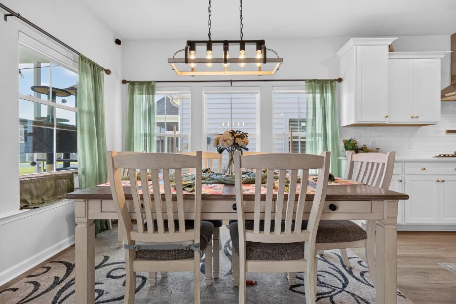 Furnished interior view inside a new home in Horizons at Summers Corner | 55+, Summerville (Image 9).