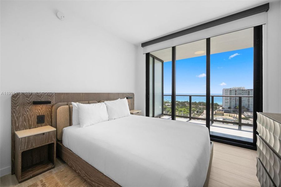 Furnished interior view inside a new home in 72 Park, Miami Beach (Image 10).