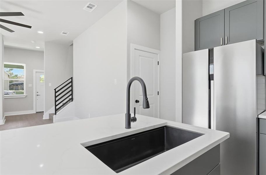 Close-up of interior finishes inside a home in , Cleburne (Image 18).