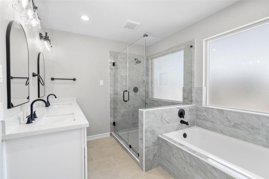 Furnished interior view inside a new home in , Houston (Image 16).