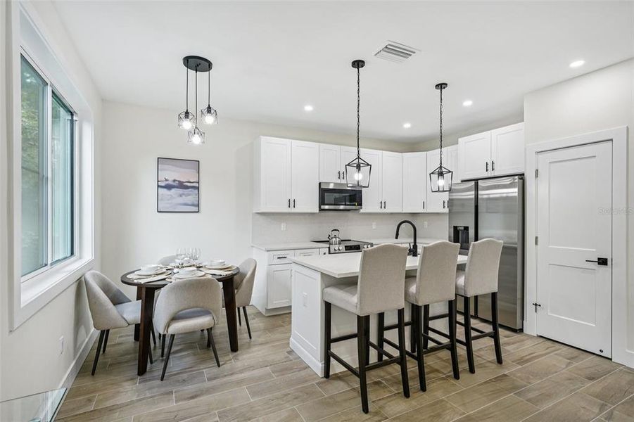 Furnished interior view inside a new home in , Largo (Image 9).