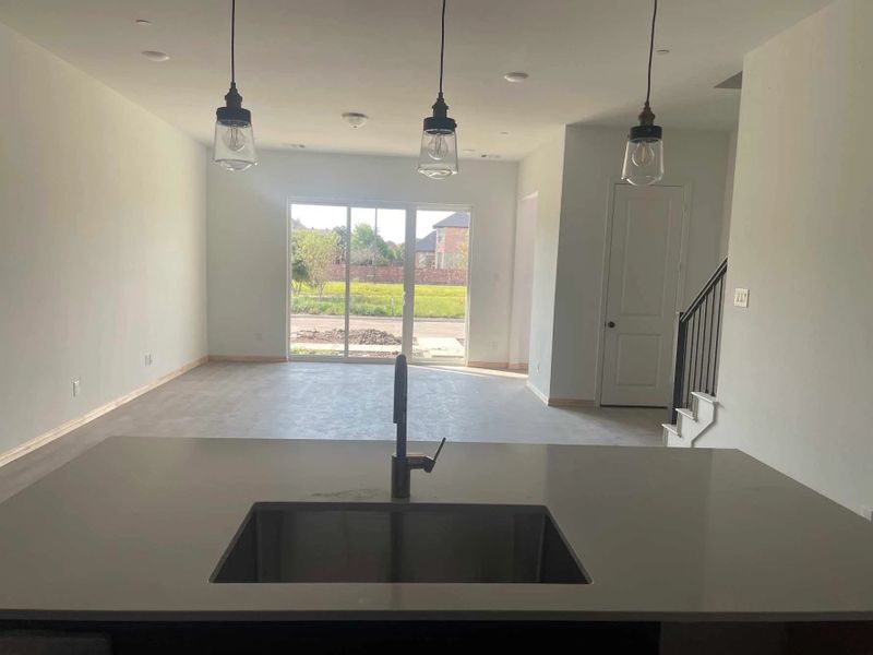 Open Kitchen-Living-Dining Room Construction Progress Open Kitchen-Living-Dining Room Construction Progress