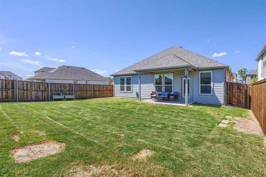 Front exterior of a new home in , Anna, TX, highlighting curb appeal (Image 18). Front exterior of a new home in , Anna, TX, highlighting curb appeal (Image 18).
