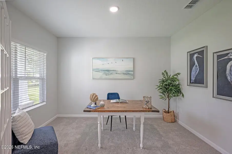 Furnished interior view inside a new home in , Jacksonville (Image 3).