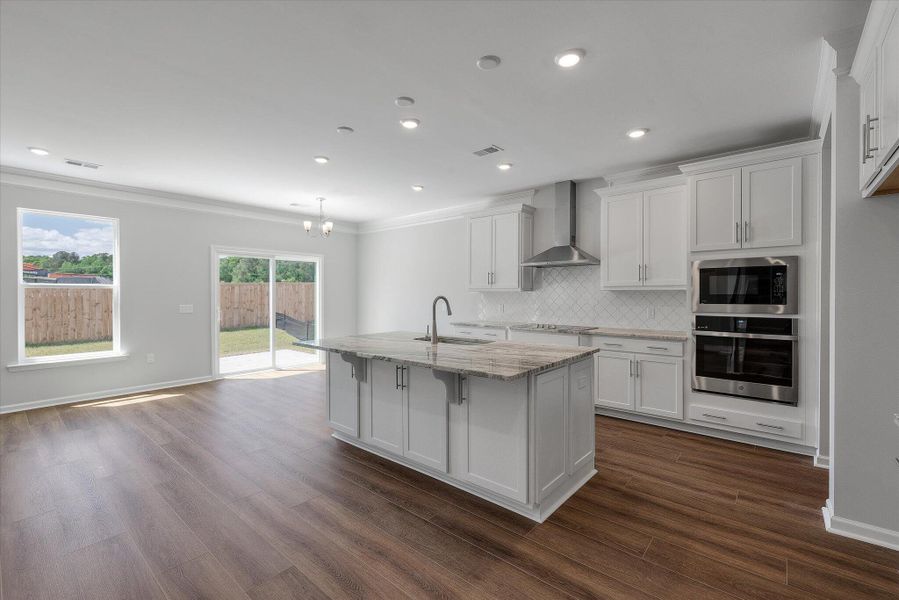 Furnished interior view inside a new home in Oakley Pointe, Moncks Corner (Image 2).