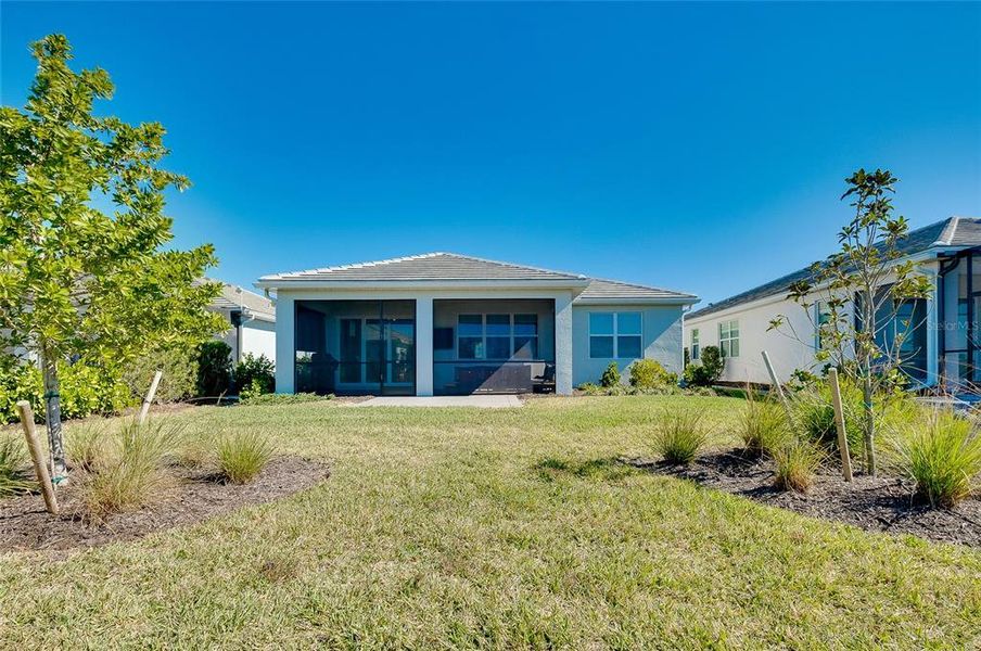 Exterior details and patio area of a home in , Englewood (Image 33).