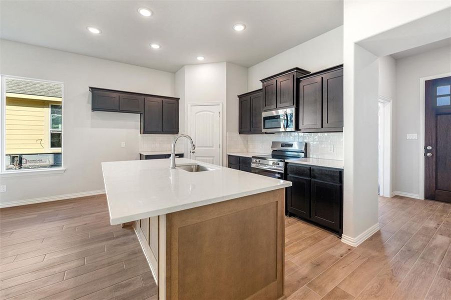 Furnished interior view inside a new home in Covenant Park, Springtown (Image 5). Furnished interior view inside a new home in Covenant Park, Springtown (Image 5).