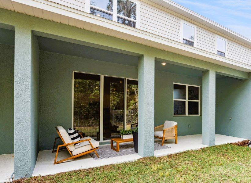 Generous Outdoor Living Space