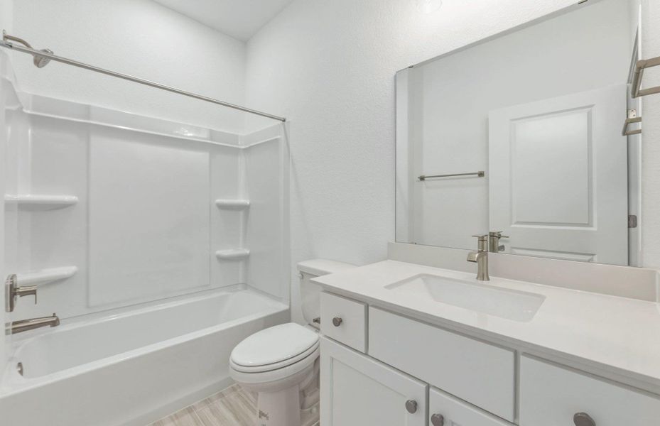 Furnished interior view inside a new home in Sun City Texas, Georgetown (Image 12).