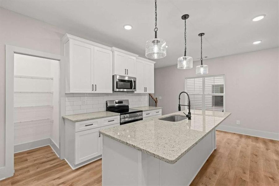 Furnished interior view inside a new home in , Carrollton (Image 8). Furnished interior view inside a new home in , Carrollton (Image 8).