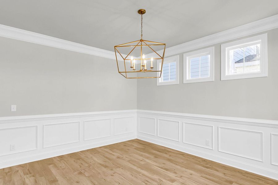 Spacious, unfurnished interior of a new home in Tidewater at Lakes of Cane Bay, Summerville (Image 33).