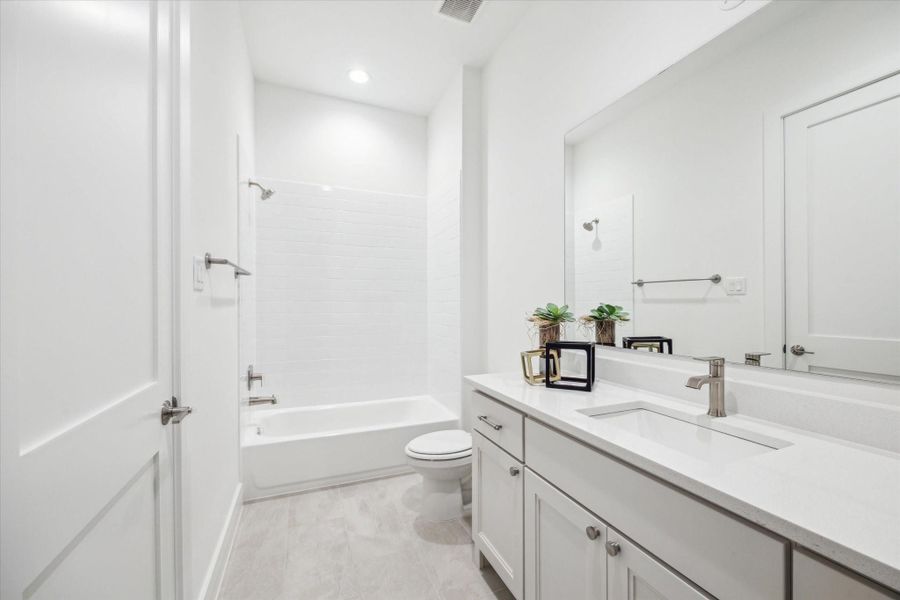 Another Ensuite Bath for 1 (of 3) Secondary Bedrooms. Another Ensuite Bath for 1 (of 3) Secondary Bedrooms.