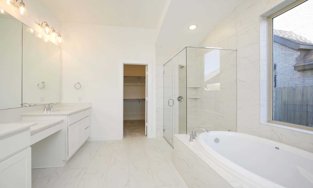 Representative Primary Bathroom - some options shown