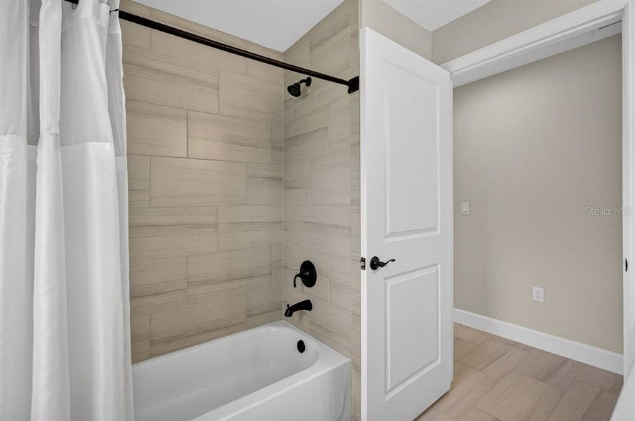 Furnished interior view inside a new home in , Palm Coast (Image 36).