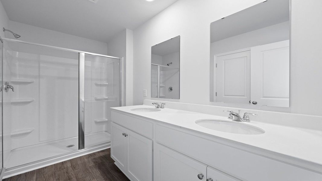 Furnished interior view inside a new home in Lakeview at Kitfield, Moncks Corner (Image 10).