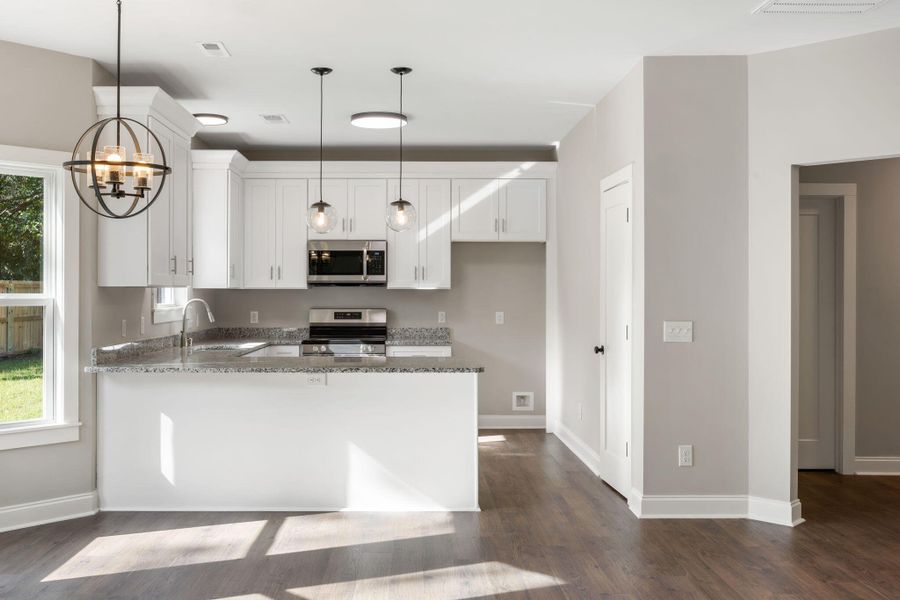 Furnished interior view inside a new home in , Johns Island (Image 11). Furnished interior view inside a new home in , Johns Island (Image 11).