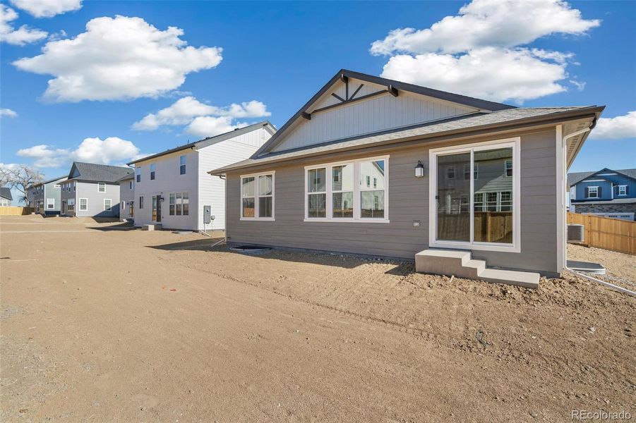 Exterior details and patio area of a home in Windsong, Brighton (Image 4). Exterior details and patio area of a home in Windsong, Brighton (Image 4).