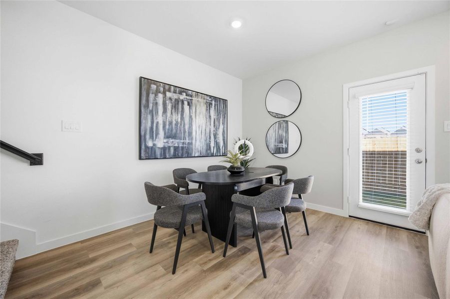 Furnished interior view inside a new home in Pinehaven, Houston (Image 35). Furnished interior view inside a new home in Pinehaven, Houston (Image 35).