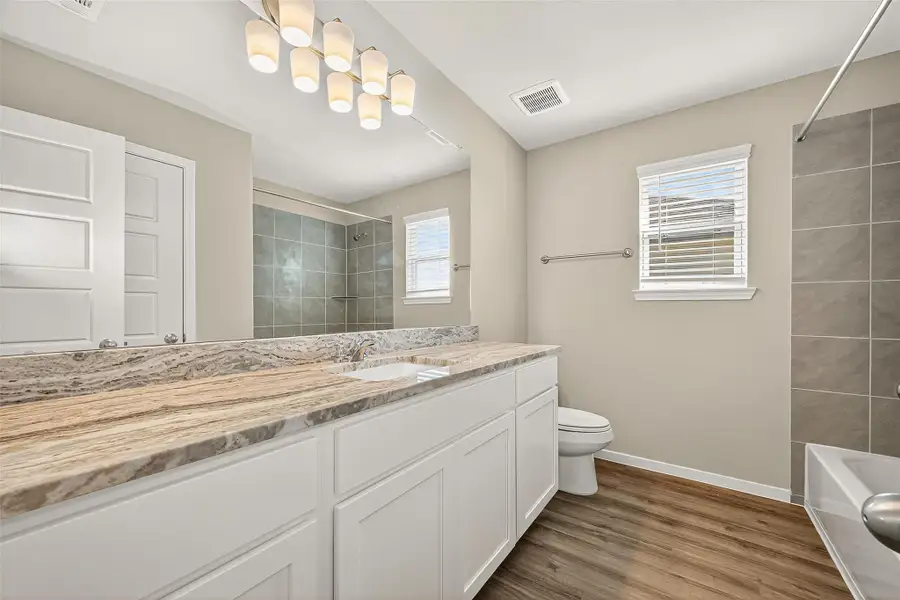 Furnished interior view inside a new home in Sunterra, Katy (Image 9). Furnished interior view inside a new home in Sunterra, Katy (Image 9).