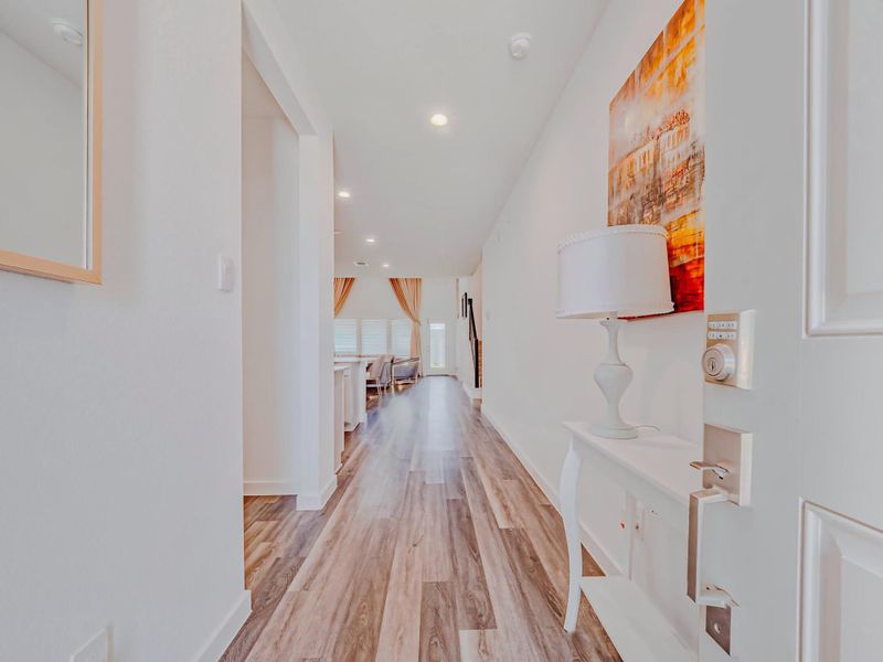 Furnished interior view inside a new home in , Katy (Image 11).