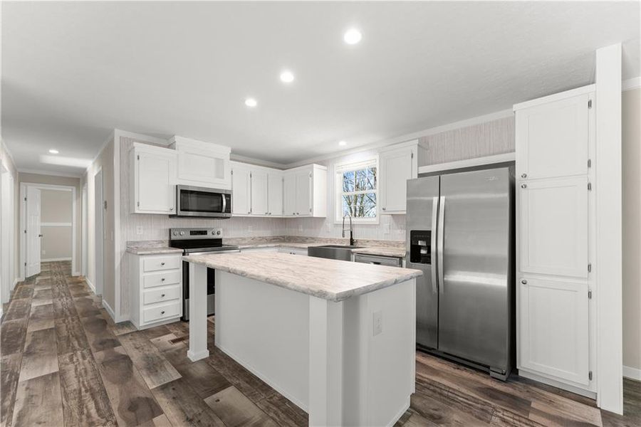 Furnished interior view inside a new home in , Gainesville (Image 4).