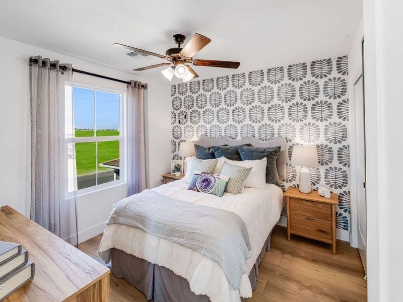 Furnished interior view inside a new home in South Ranch Southern Collection, Prescott (Image 14). Furnished interior view inside a new home in South Ranch Southern Collection, Prescott (Image 14).