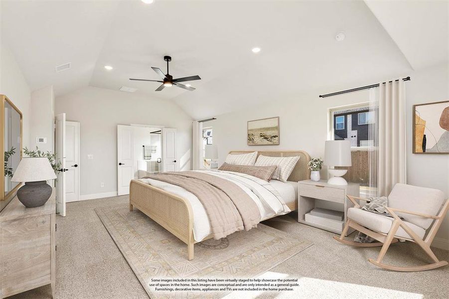 Furnished interior view inside a new home in Waverly Estates, Josephine (Image 15).