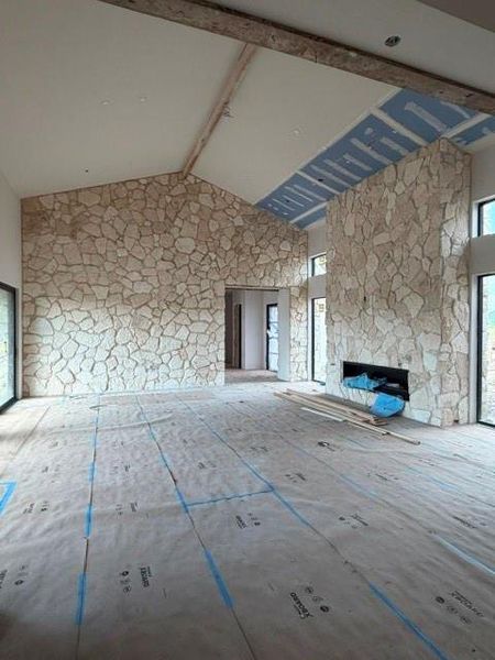 In-progress construction of a new home in , Heath, TX (Image 3).