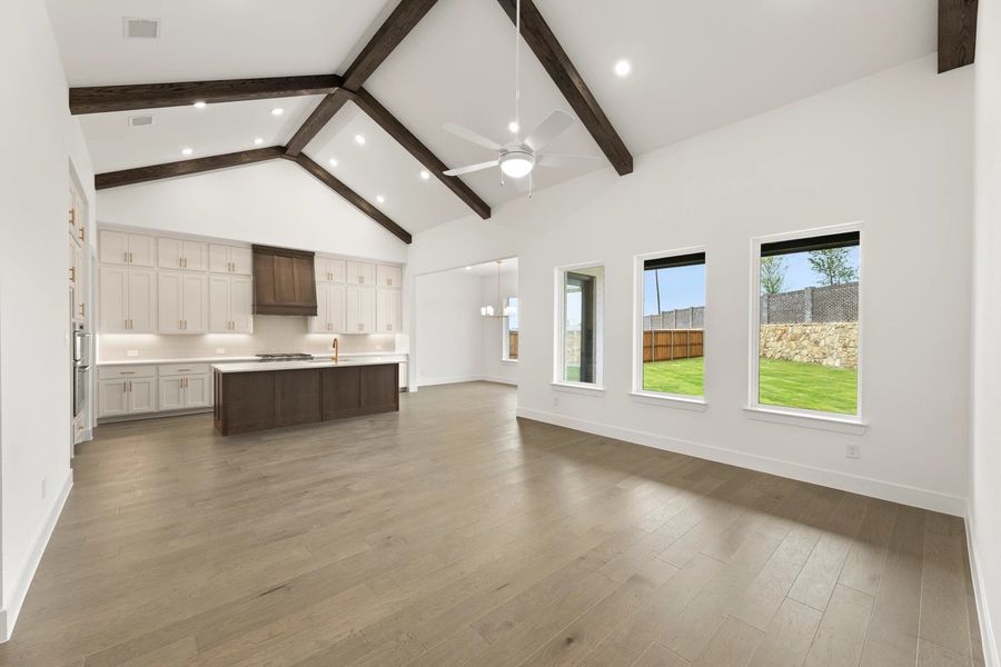Open Kitchen-Living-Dining Room Open Kitchen-Living-Dining Room