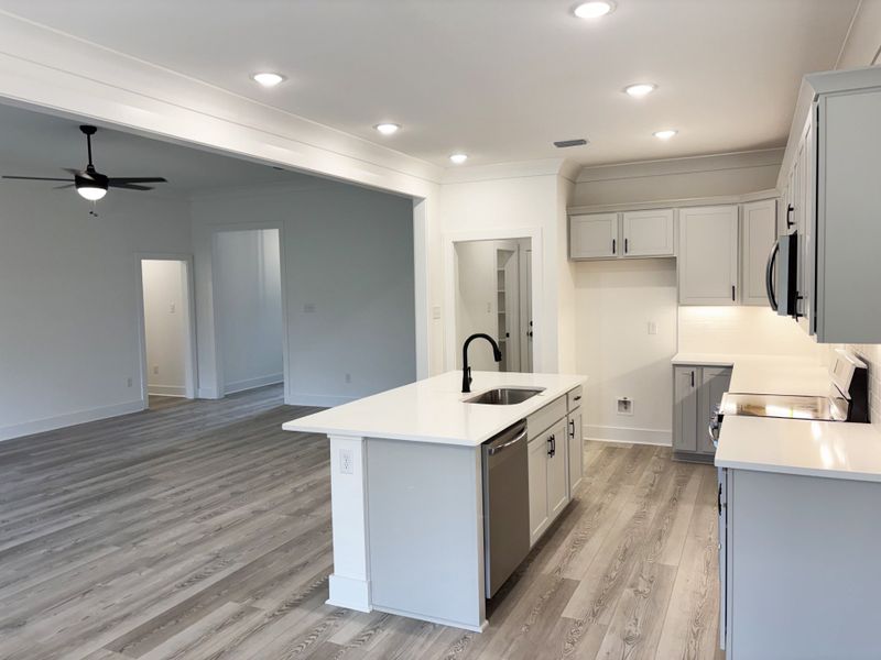 Furnished interior view inside a new home in Young Oaks, Crestview (Image 8).