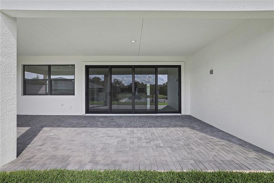 Exterior details and patio area of a home in Cresswind at Hammock Oaks, Lady Lake (Image 29). Exterior details and patio area of a home in Cresswind at Hammock Oaks, Lady Lake (Image 29).