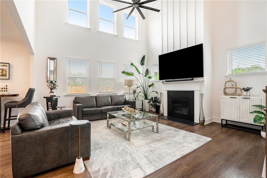 Furnished interior view inside a new home in , Loganville (Image 11).