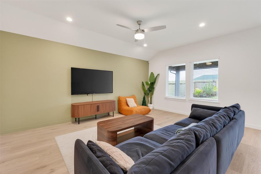 Furnished interior view inside a new home in , Fulshear (Image 9).