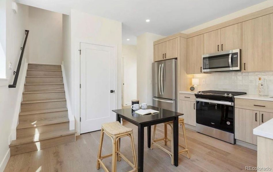 Furnished interior view inside a new home in , Denver (Image 8).