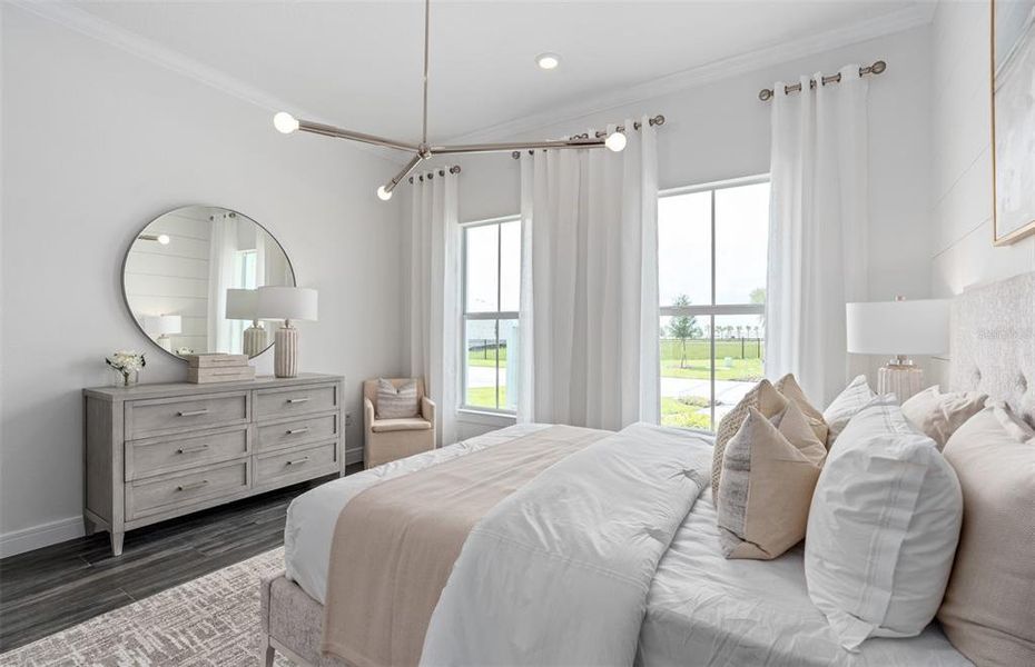 Furnished interior view inside a new home in Del Webb Oasis, Winter Garden (Image 4).