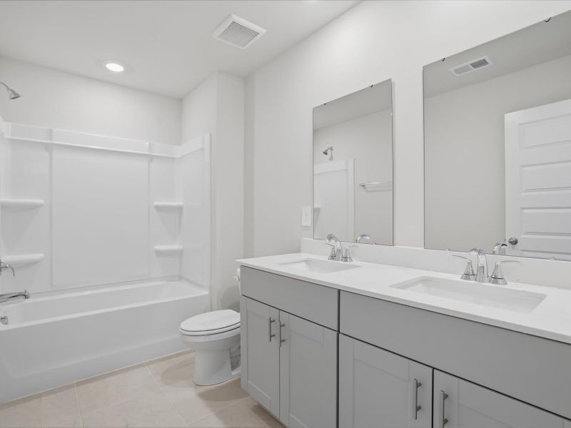 Furnished interior view inside a new home in Brayfield Manor - Signature Collection, Wellford (Image 8).