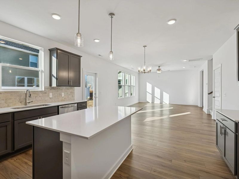 Furnished interior view inside a new home in Sage Farms, White House (Image 10).