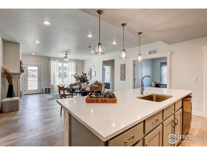 Furnished interior view inside a new home in , Loveland (Image 13).