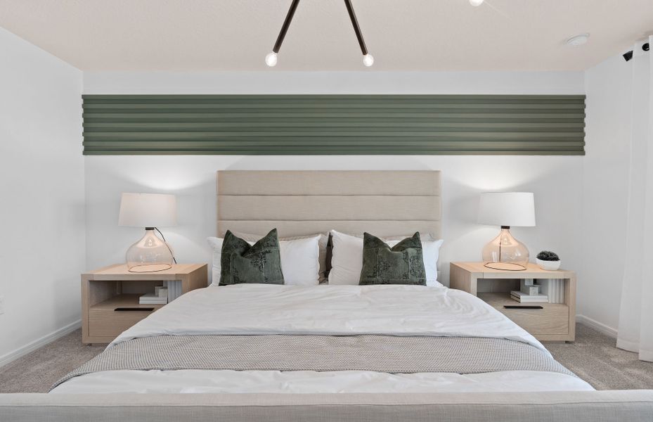 Representative furnished interior of a home built from the Springdale by Pulte Homes in Belle Haven, Davenport (Image 57). Representative furnished interior of a home built from the Springdale by Pulte Homes in Belle Haven, Davenport (Image 57).