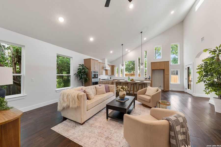 Furnished interior view inside a new home in , San Antonio (Image 13).