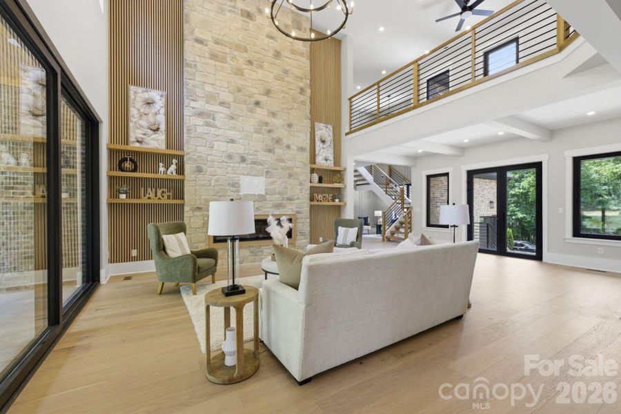 Two Story Living Room Two Story Living Room