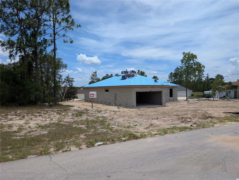 In-progress construction of a new home in , Ocala, FL (Image 12).