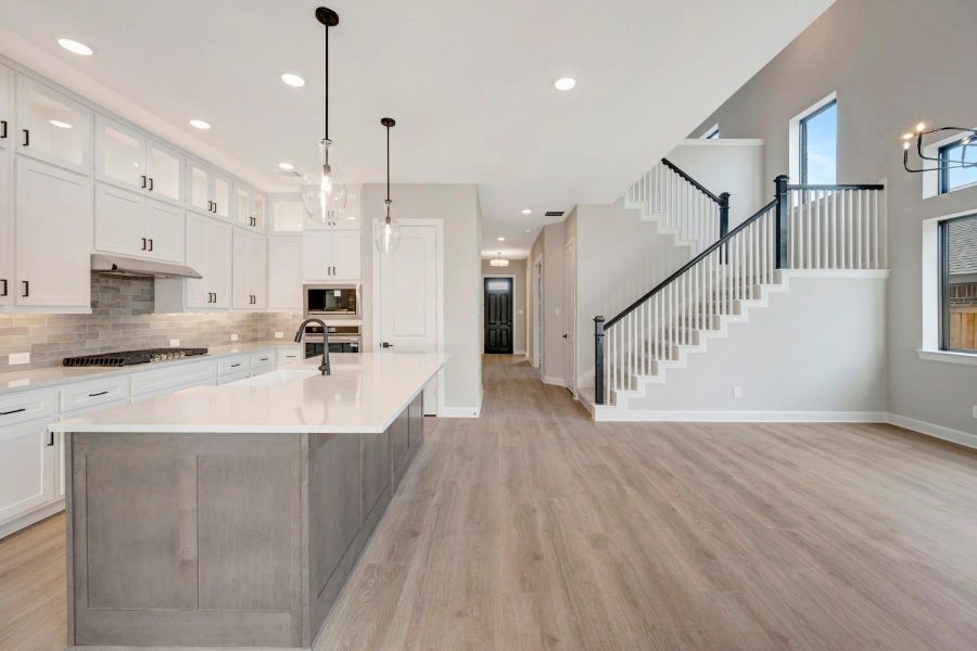 Furnished interior view inside a new home in Kresston - Enclave Collection, Magnolia (Image 13).