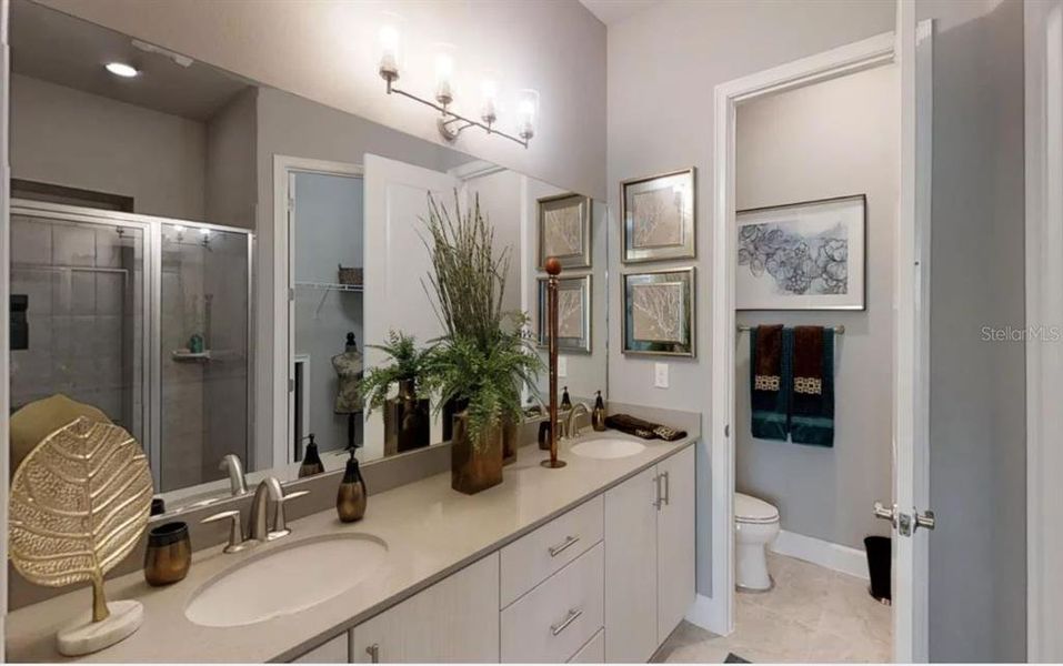Furnished interior view inside a new home in Westlake Townhomes, Ormond Beach (Image 10).