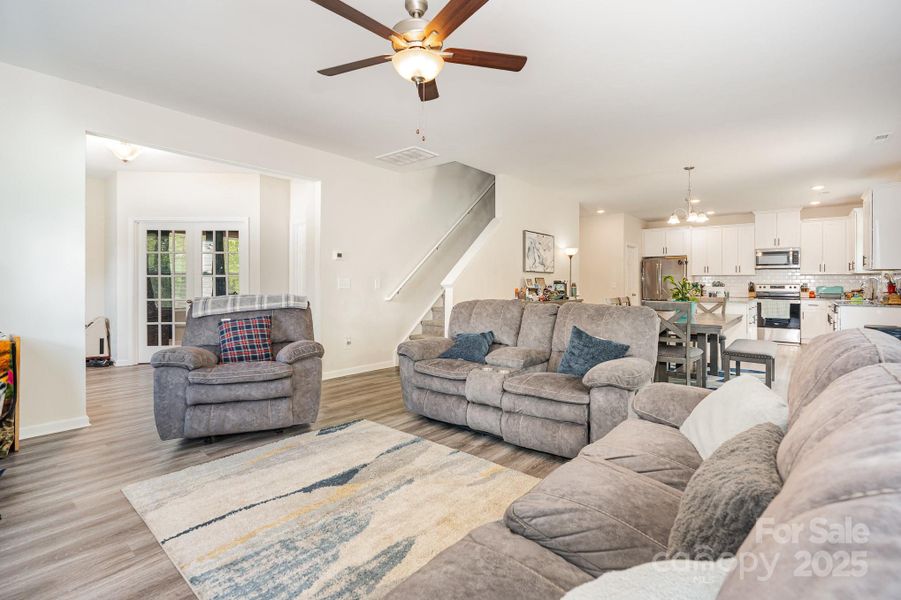 Furnished interior view inside a new home in , Gastonia (Image 17). Furnished interior view inside a new home in , Gastonia (Image 17).