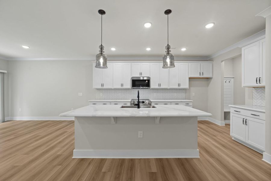 Furnished interior view inside a new home in Harbor Crossing, Greensboro (Image 7).