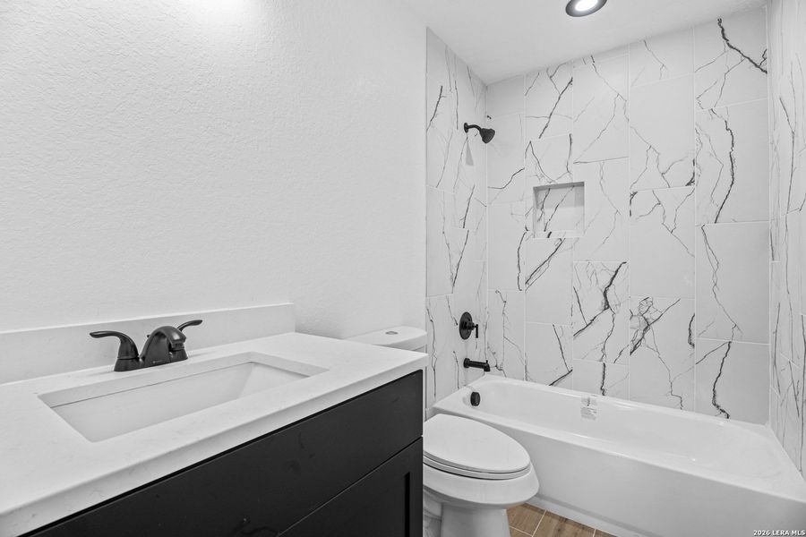 Furnished interior view inside a new home in , San Antonio (Image 10).