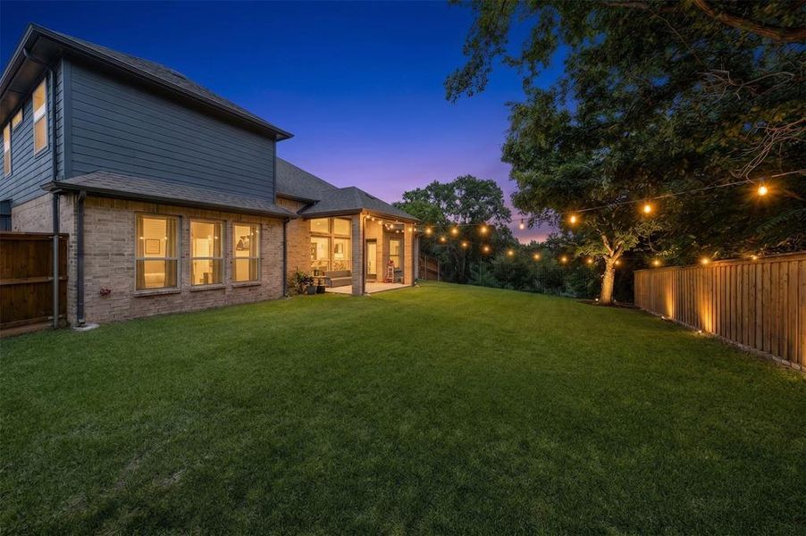 Exterior details and patio area of a home in , Little Elm (Image 3).