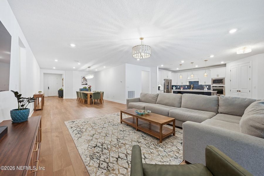 Furnished interior view inside a new home in , Jacksonville (Image 18).