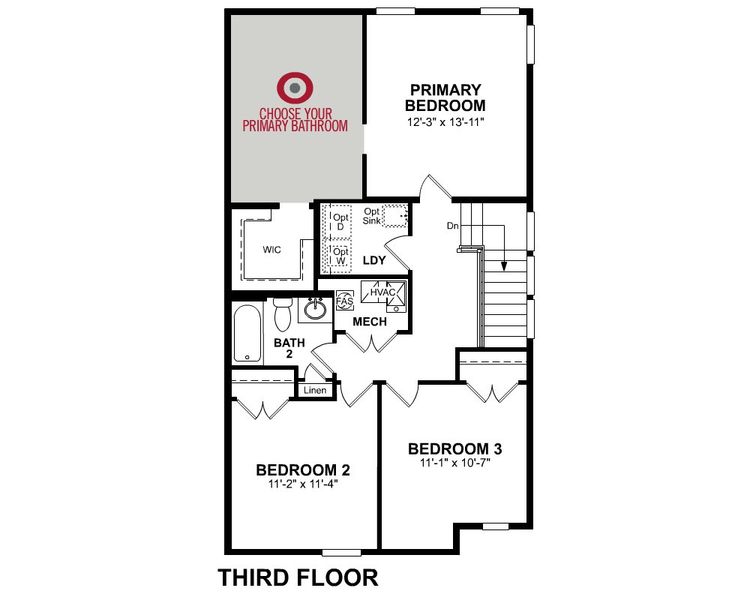 2D floor plan layout for the Brayton by Beazer Homes in The Groves at Myrtle: Myrtle Street, Roswell, GA (Image 4). 2D floor plan layout for the Brayton by Beazer Homes in The Groves at Myrtle: Myrtle Street, Roswell, GA (Image 4).